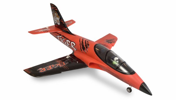 AMXFLIGHT Tiger S Jet 55mm EDF PNP in rot